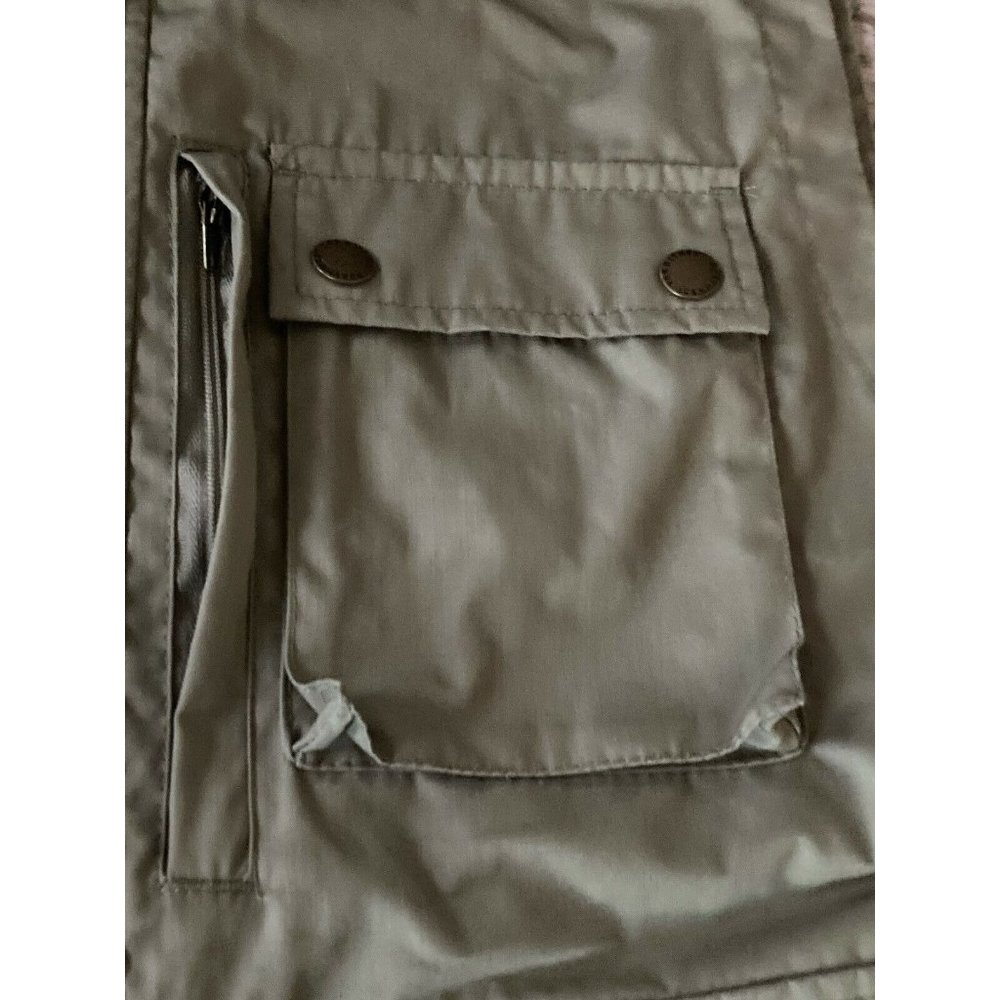 Northwest Territory Vest Mens Small Olive Full Zip Hiking Fishing Outdoors Camp - Picture 8 of 12